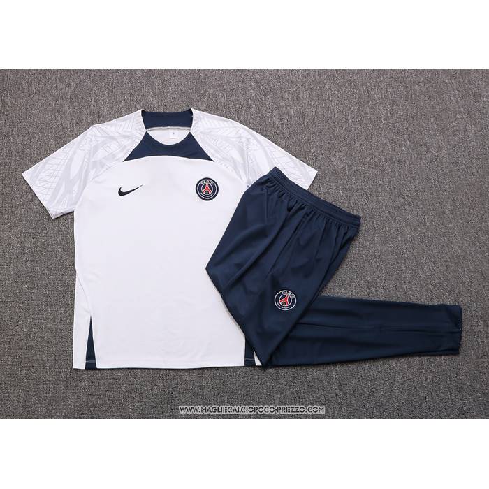 Tuta da Track
 Paris Saint-Germain 2022-2023 Manica Corta
 Bianco
